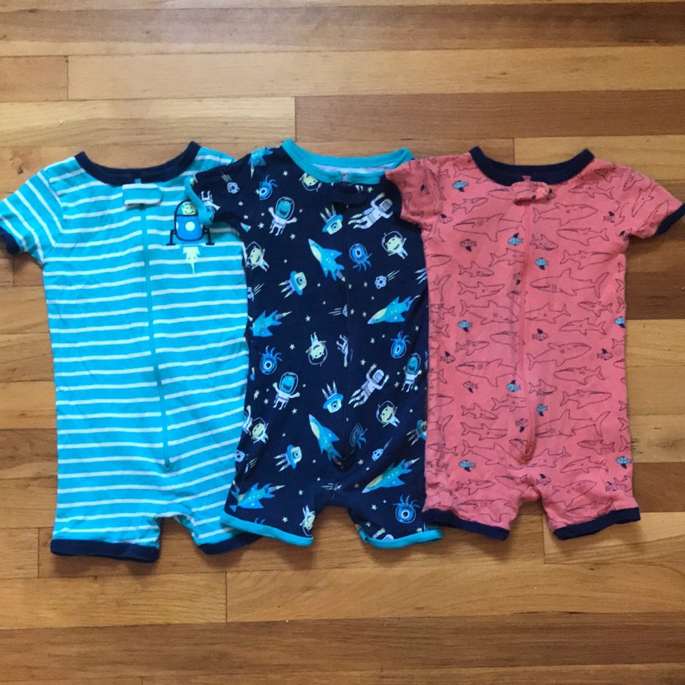 Cater’s 2t Zip Romper PJs